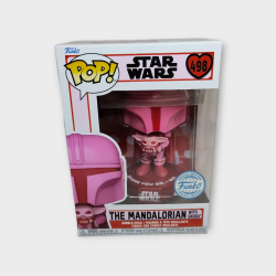 Funko POP The Mandalorian with Grogu Special Edition 498